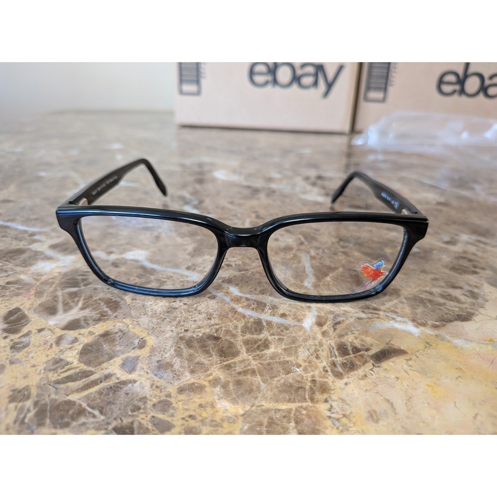 Maui Jim MJO 2115-02 Eyeglasses Glasses Polished Black 53-17-145